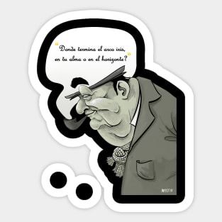 Pablo Neruda Sticker